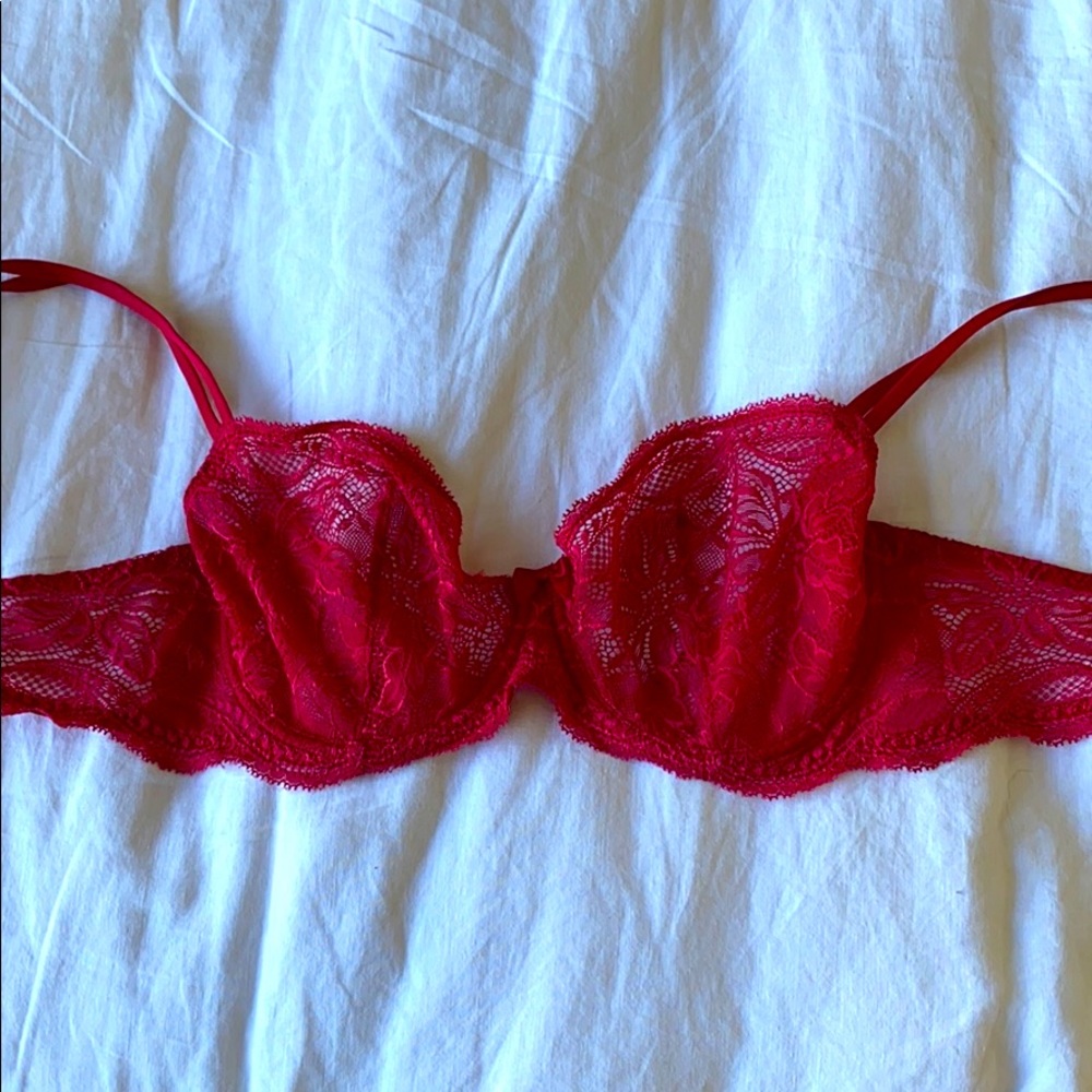 Simone Perele Red Lace Bra